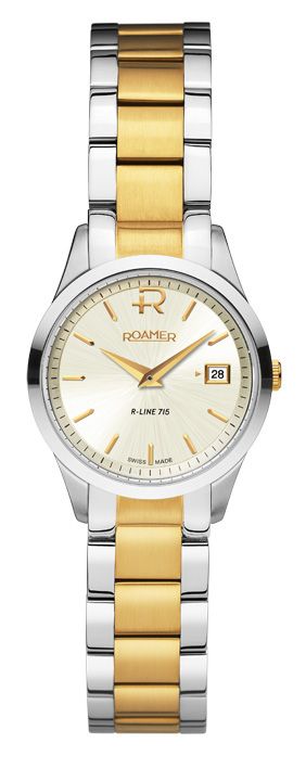 Roamer R line Womens gold Watch 715981 47 35 70 846341048093  