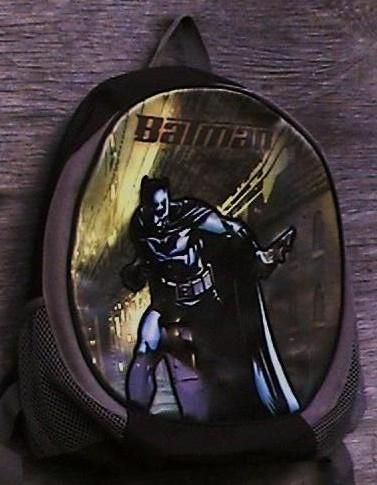   for BOYS who like Batman and need a heavy duty backpack for school