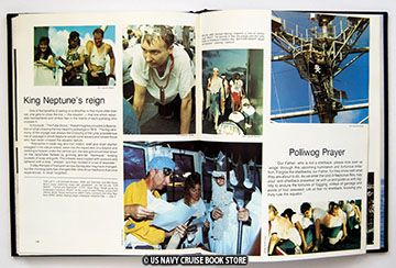 USS SAMUEL GOMPERS AD 37 WESTPAC CRUISE BOOK 1988  