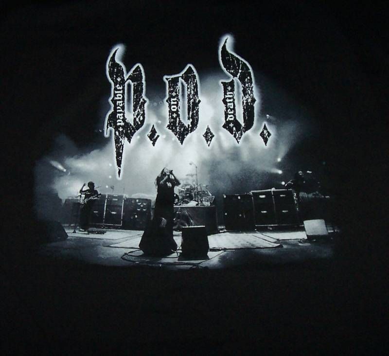 Payable On Death NEW Tour T Shirt #2 XLarge $15.00 SALE  