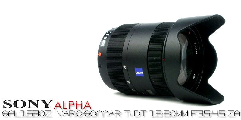 Sony SAL1680Z SAL Vario Sonnar T* DT 16 80mm F3.5 4.5 ZA for A900 A850 