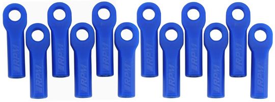 RPM 1/10 Scale Long Rod Ends Blue (12) 80515, Slash  