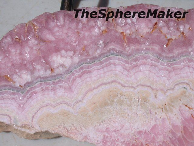 Siaz RHODOCHROSITE ROUGH SLAB GEMSTONE LAPIDARY CABS  