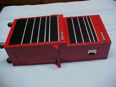  CRAFTSMAN TOOLS TOY TOOL BOX CHEST ROLLING KEY STORAGE MINIATURE 