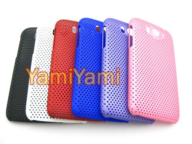 Plastic Skin Protector For HTC sensation XL X315e G21 Hole Cover Case 