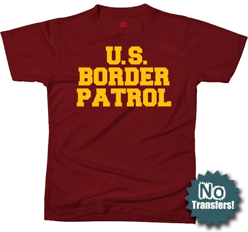 US Border Patrol Agent Law Enforcement Cop New T shirt  