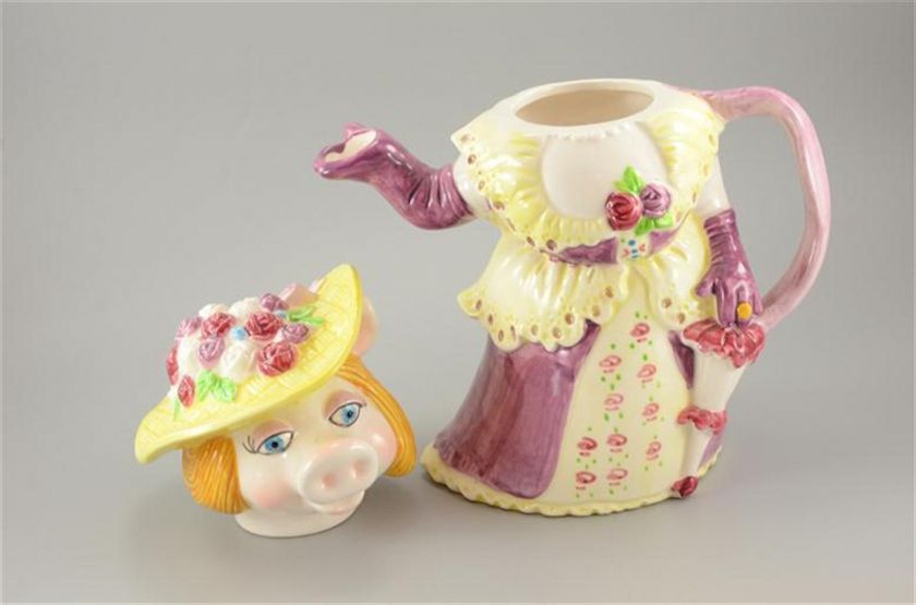 Sigma Taste Setter Miss Piggy Tea Pot 10 tall  