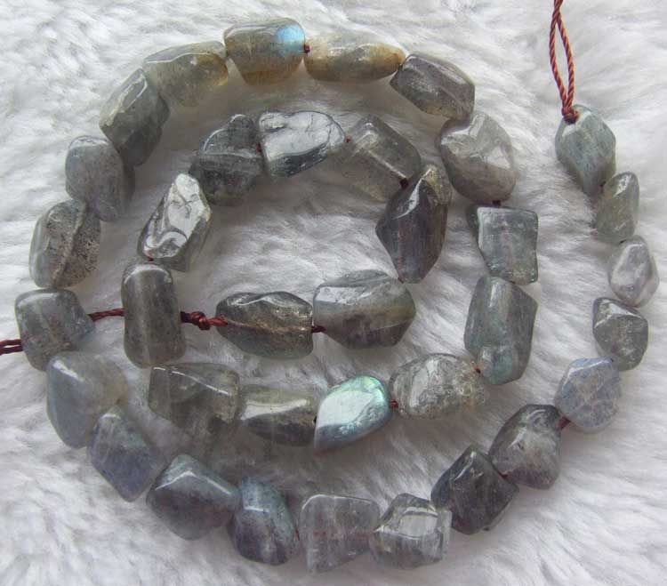 Labradorite Baroque Beads 7 14mm 15.5inch  