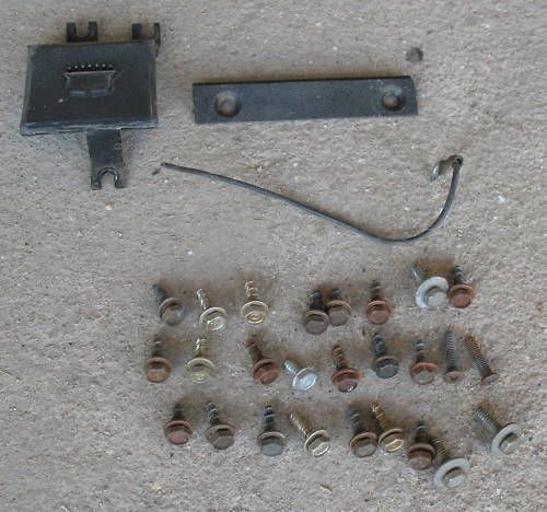 1969 Cadillac Dash Cluster Bolts /Plastic Trim Lot 70  