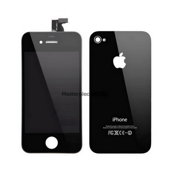 Different Color Front back Panel LCD and Digitizer For iPhone4 4G 