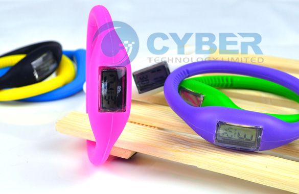 New Cute Ion Jelly Silicone Rubber Sports Wrist Watch