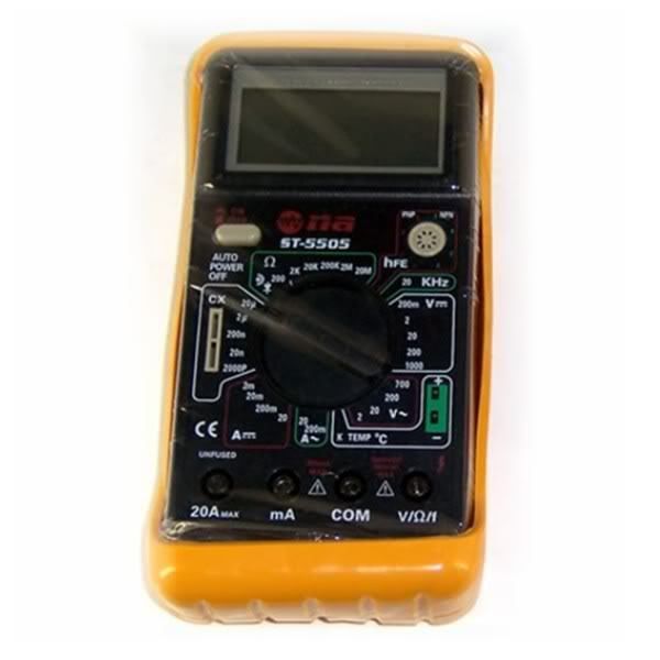 DIGITAL MULTIMETER TESTER AC/DC OVERLOAD PROTECTION  