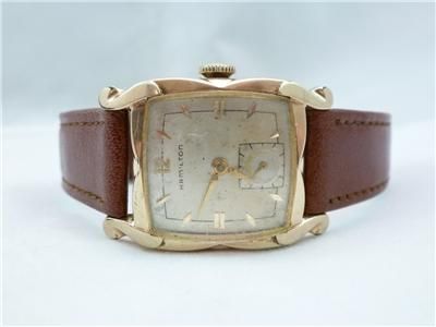 Very Rare Unlisted Hamilton Kenmore 17J 747 Wild Lug And Case Mens 