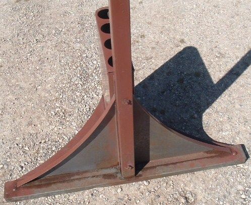 1930s Industrial Office Valet Coat/Hat/Umbrella Rack Metal Vintage 