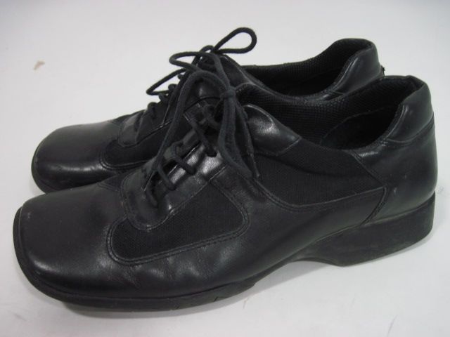 KENNETH COLE REACTION Black Urban Oxfords Sneakers Sz 7  