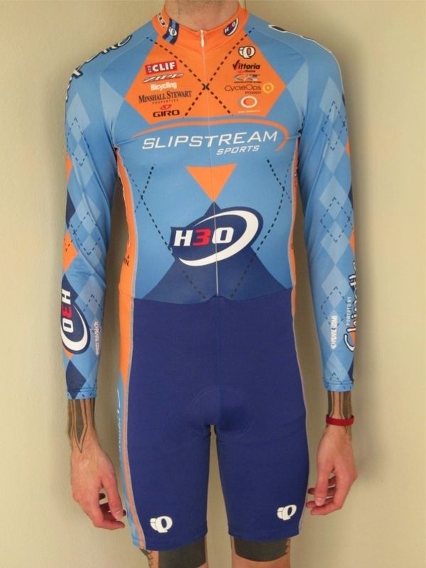 Pearl Izumi Garmin Felt Zipp time trial cyclocross skinsuit Large 