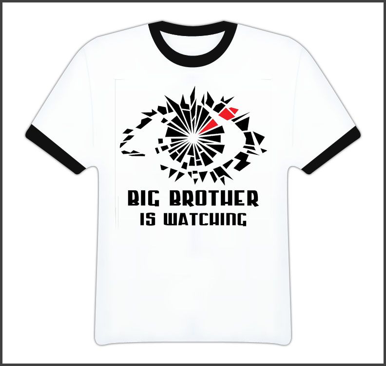 Big brother reality tv show t shirt  