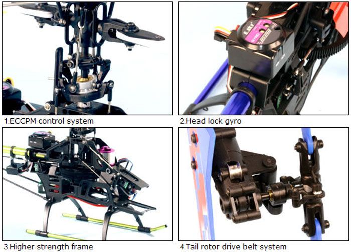 Esky 2.4Ghz Belt CP V2 6ch RC Helicopter  