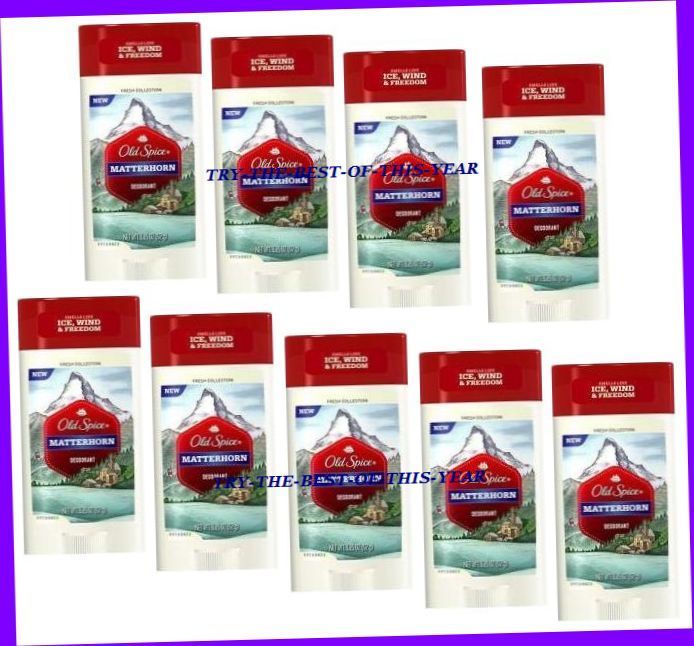 Old Spice Matterhorn Deodorant Fresh Collection 3.25e  