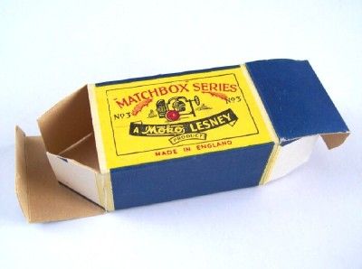 MATCHBOX MOKO LESNEY 3 CEMENT MIXER, RARE, 1953, MIB  