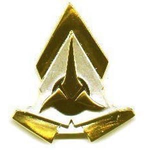 Star Trek The Next Generation Klingon Empire New Communicator Pin 