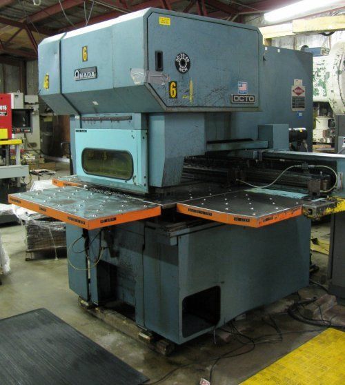 33 TON AMADA OCTO 334 FANUC 6M MFG1984  