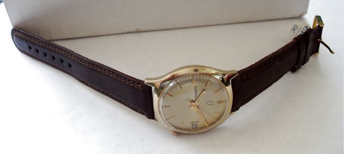 Near NOS Vintage 14K Bulova Accutron Watch Cal 2181 BUY  