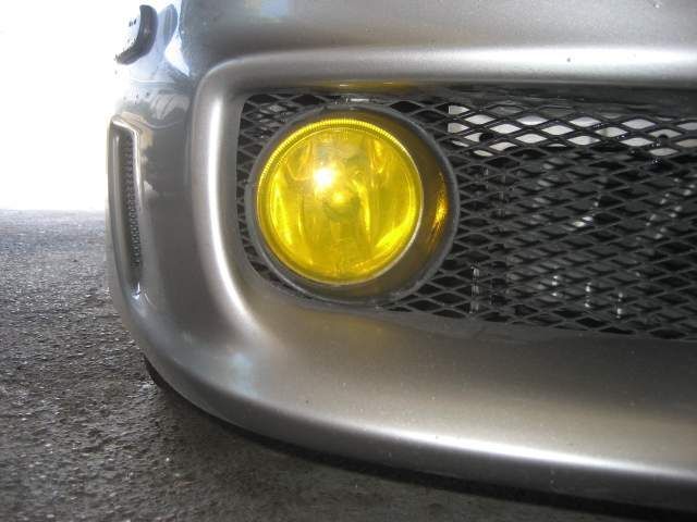 Headlight Fog light overlay film Yellow french 14 JDM  