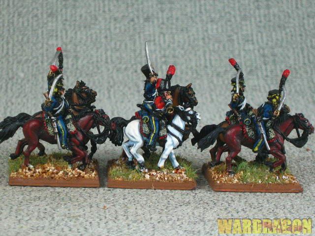 15mm Napoleonic WDS Pro painted French Hussar r91  