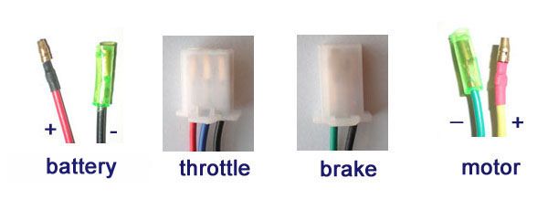 36V 250W Brushed Controller For E bike & Scooter  