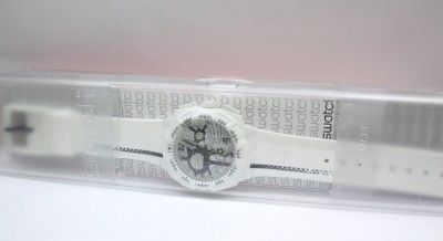 New Swatch Chrono Street Map Blue Date Watch SUIW408  