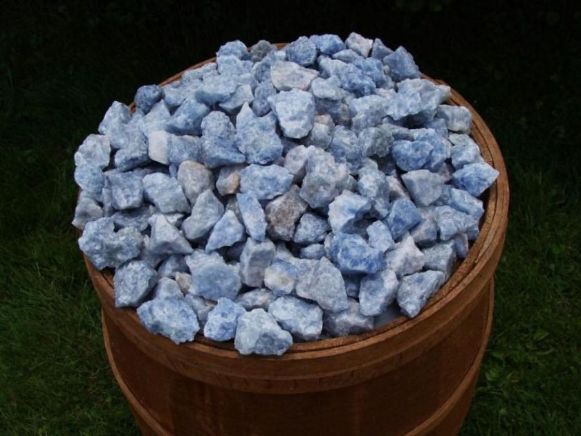 2000 Carat Lots of Unsearched Natural Blue Calcite Rough  