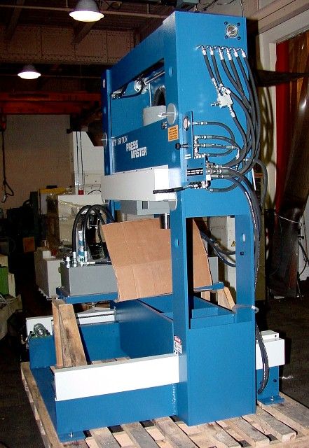   NEW PRESSMASTER 150 TON ROLL IN Tbl/BED HYDRAULIC STRAIGHTENING PRESS