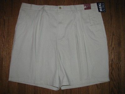 Mens COVINGTON Stone Color Golf Walking Shorts ~ NWT 48  