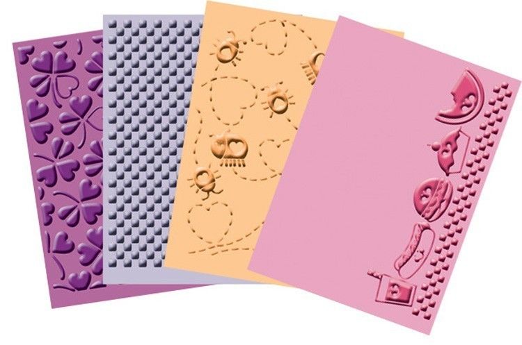 NEW CUTTLEBUG EMBOSSING FOLDERS SIMPLY CHARMED CLOVER  
