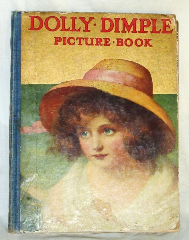 Antique Book Dolly Dimple Picture Book  