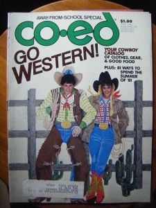 CO ED MAGAZINE~JUNE 1981~TOM FERGUSON POSTER~TEEN  