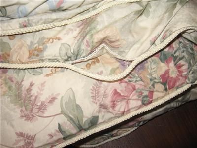 RALPH LAUREN Winter Garden Floral FULL/ QUEEN COMFORTER NEW *  