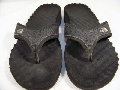 NORTH FACE Black Sandals Size 9 Flip Flops Womens Shoes $40 Retail 