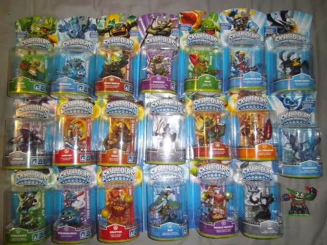   bash coming soon so keep checking back i usually get new skylanders in