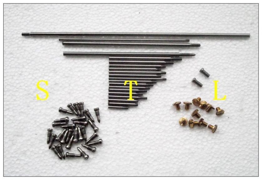 New Tenor sax repair parts screws,parts  