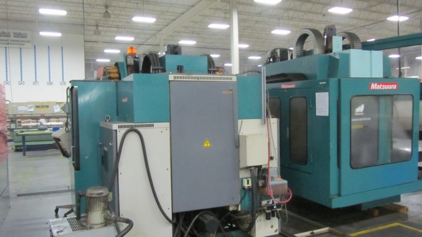 MATSUURA Twin Spindle Vertical Machining Center, Click to view larger 