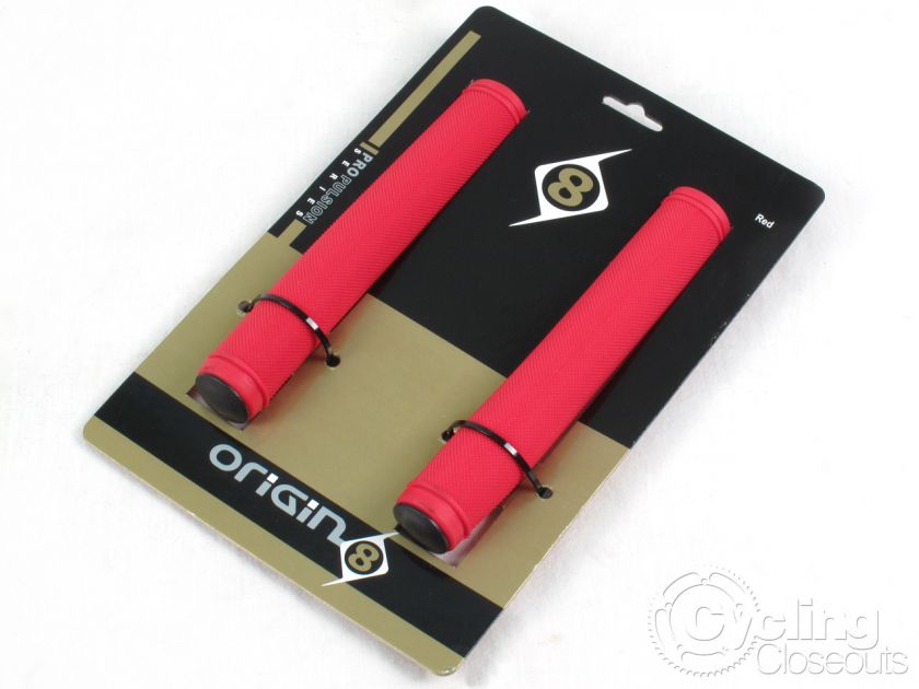 NEW ORIGIN8 OR8 TRACK FIXED GEAR SINGLE SPEED GRIPS RED  