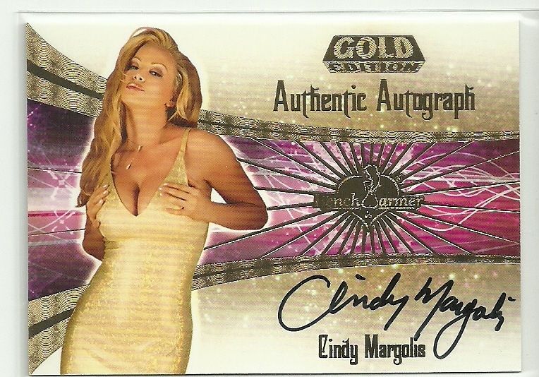 Benchwarmer 2007 Gold Edition Cindy Margolis Auto Autograph HOT 