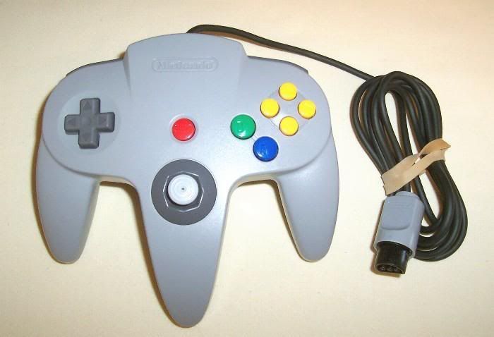 N64 Original Gray Controller   Nintendo 64   EXCELLENT  