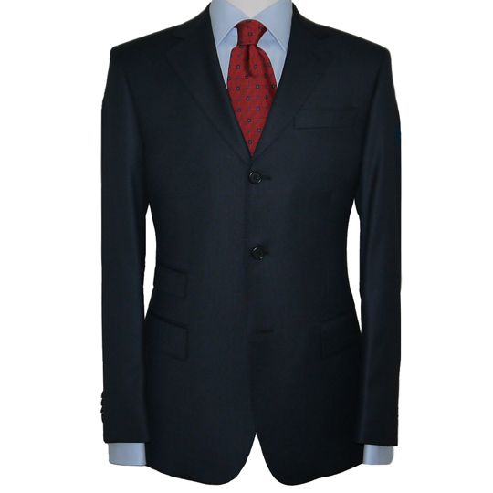 1995 NWT LORO PIANA 130S WOOL DARK BLUE NAVY SUIT  