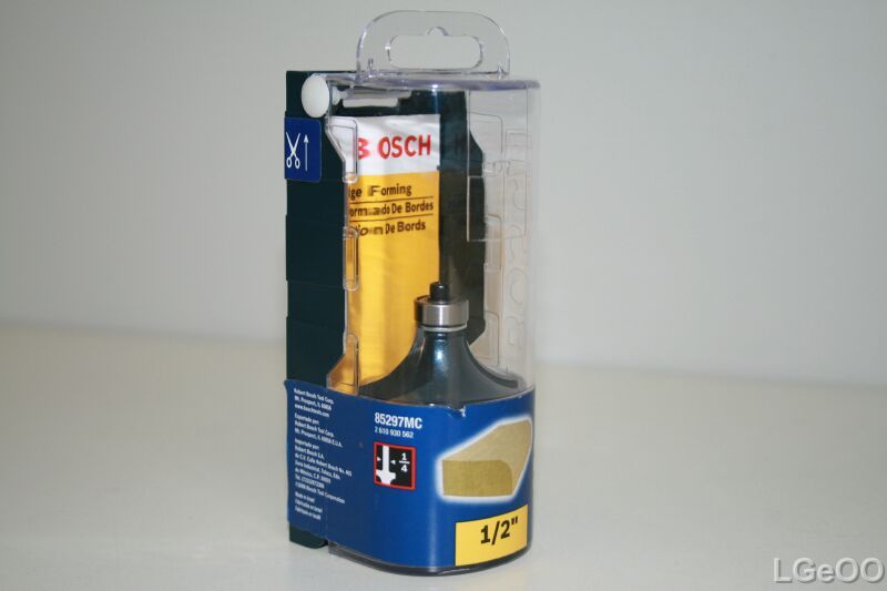 New BOSCH 85297MC 1 1/2 Cut Carbide Roundover Bit  