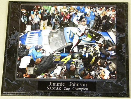 Jimmie Johnson 13x10.5 NASCAR Cup Champion Plaque  