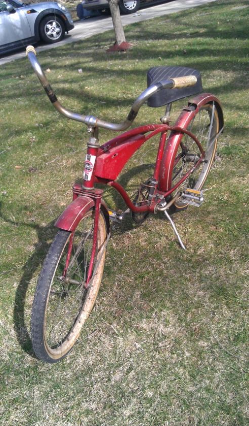 Vintage Western Flyer Mens Bike Bicycle. Complete bike. 1950s  