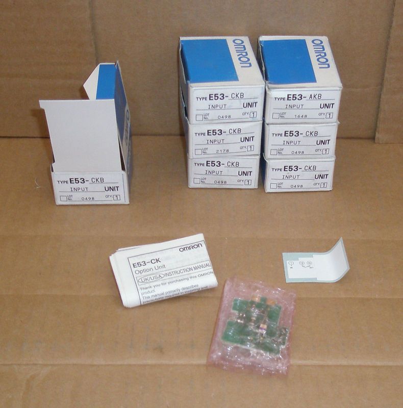 E53 CKB Omron New In Box Temperature Control E53CKB  